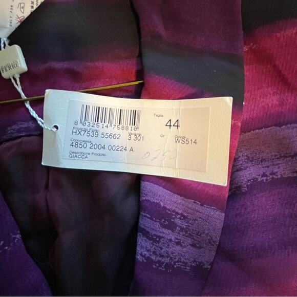 Gianfranco Ferre Colorful Blazer Size 44 NWT - Picture 7 of 7